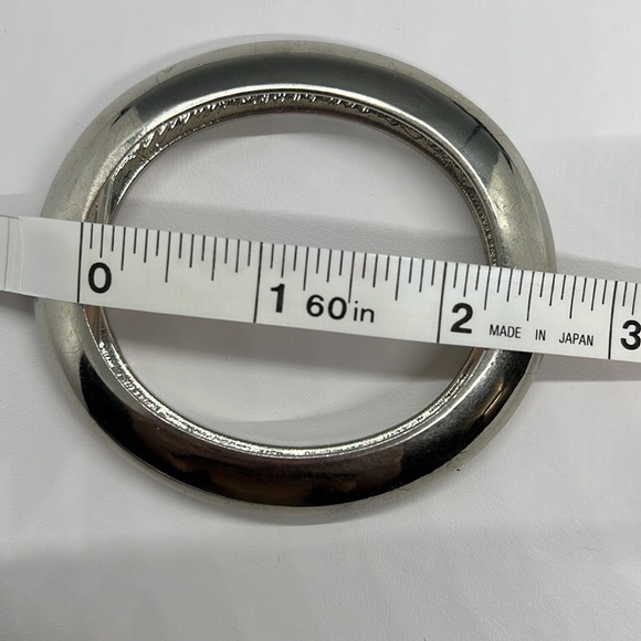 Silver Bangle Bracelet - Picture 4 of 4